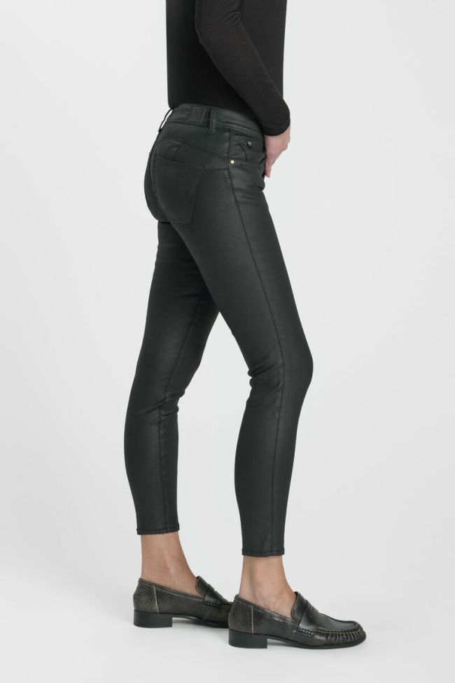 Jeans pulp slim Reggi coated raw black