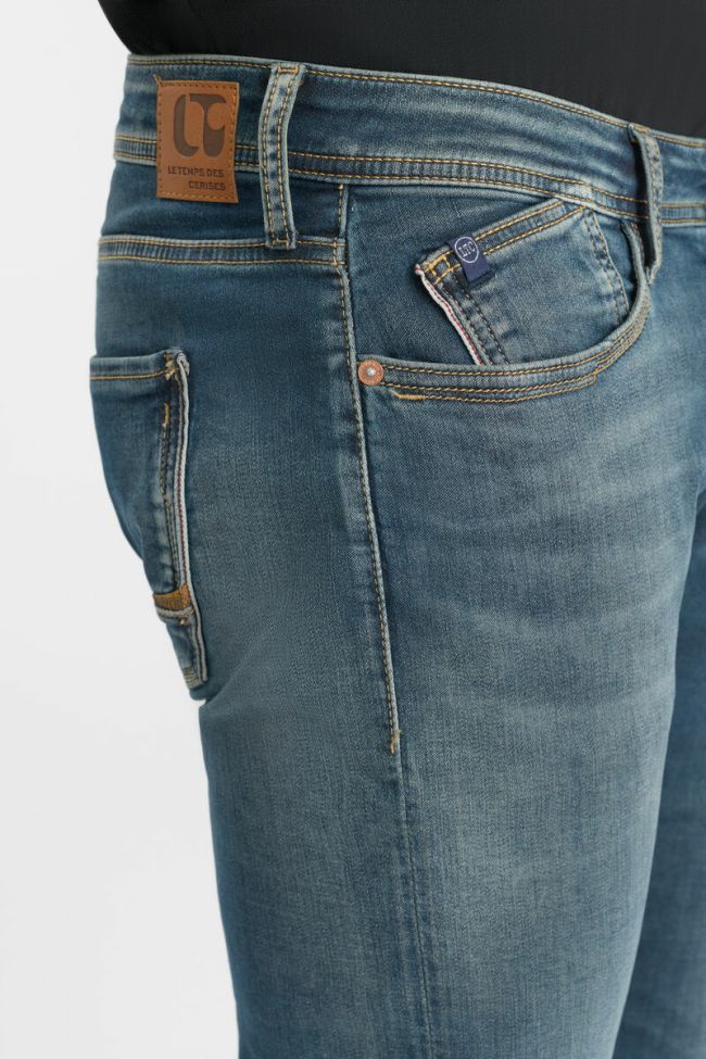 Jeans jogg 700/11 adjusted blue-dark brown
