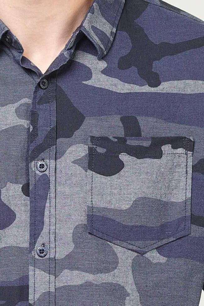 Camo blue Ulysse shirt