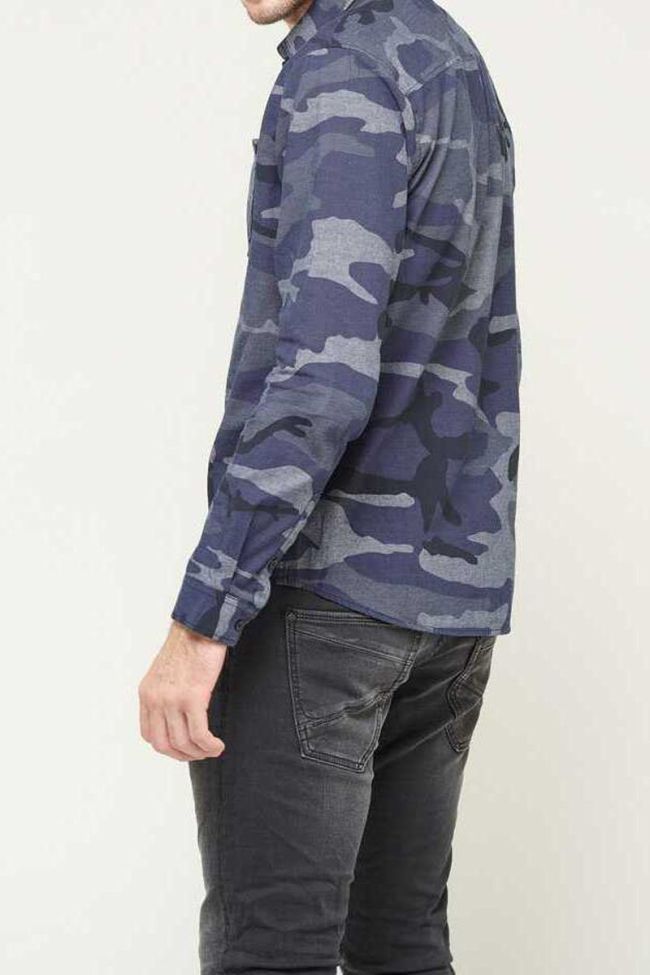 Camo blue Ulysse shirt