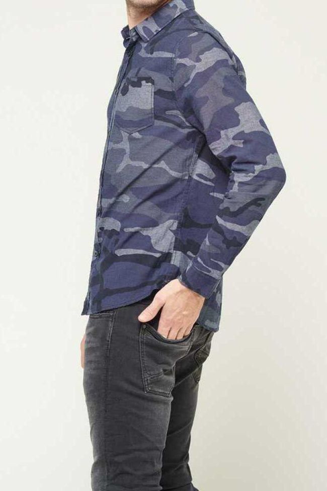 Camo blue Ulysse shirt