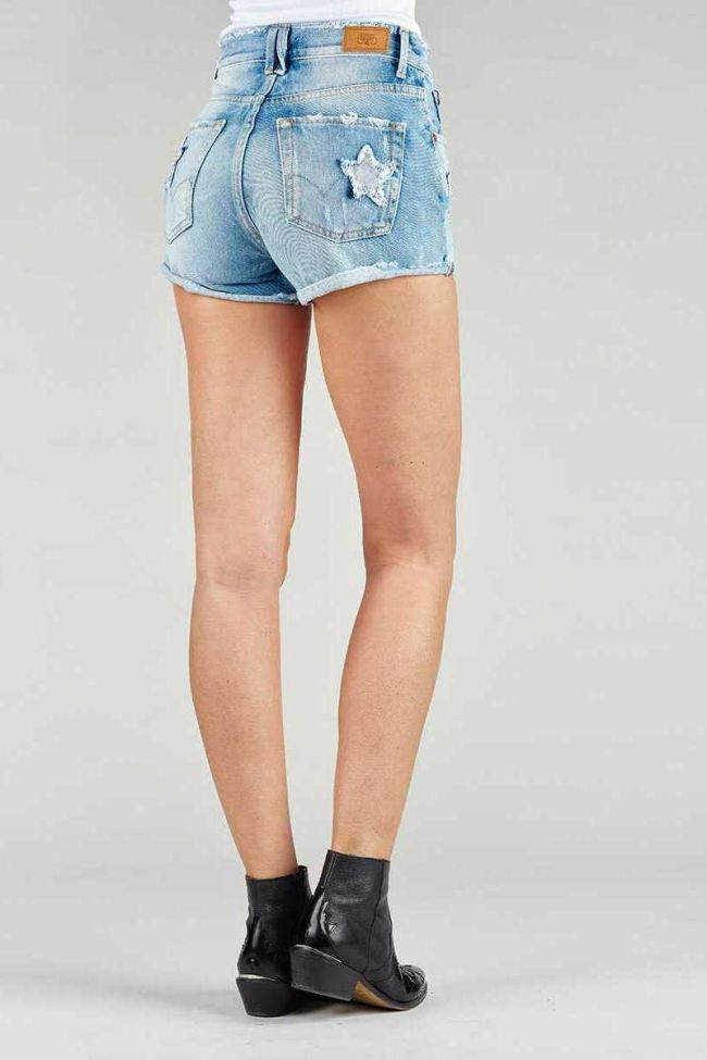 Blue denim Bastille shorts