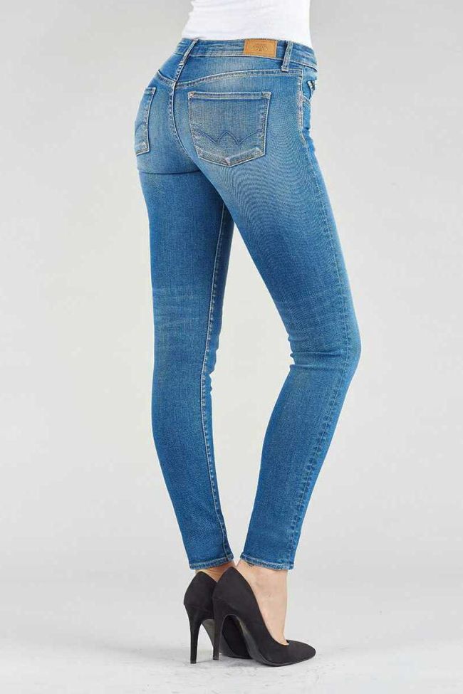 Jeans Power skinny bleu clair