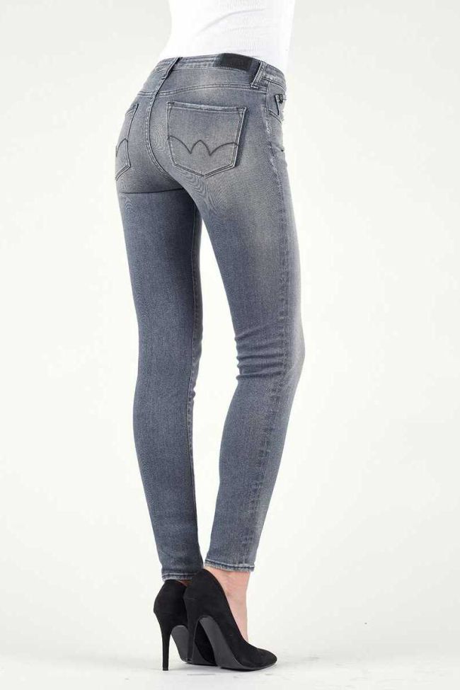 Jeans Power Skinny Gris