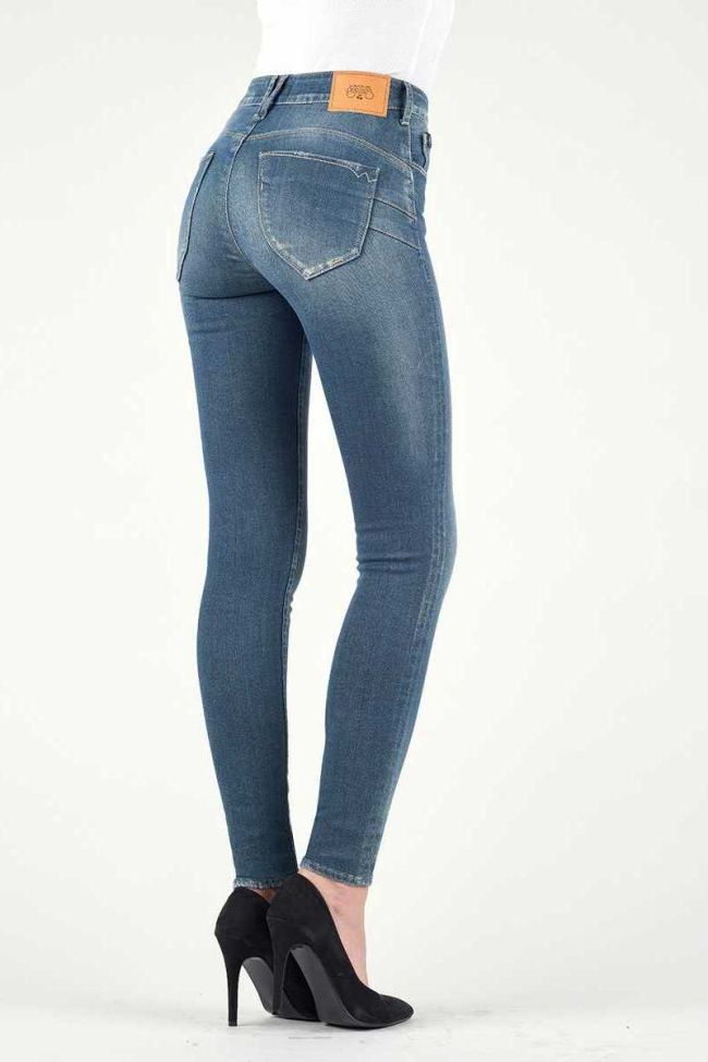 Pulp Slim Taille Haute Bleu Pâle