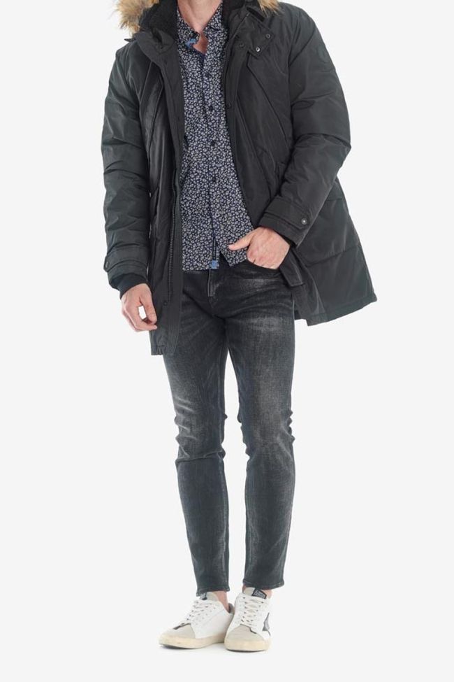 Clovis black parka