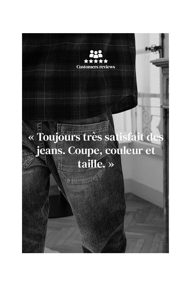 Avis clients jeans Homme