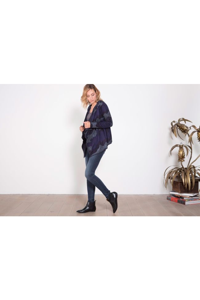 Jeans Power Skinny Bleu Foncé