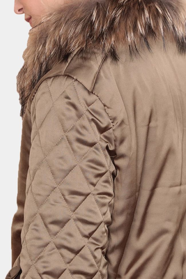 Pearly down jacket