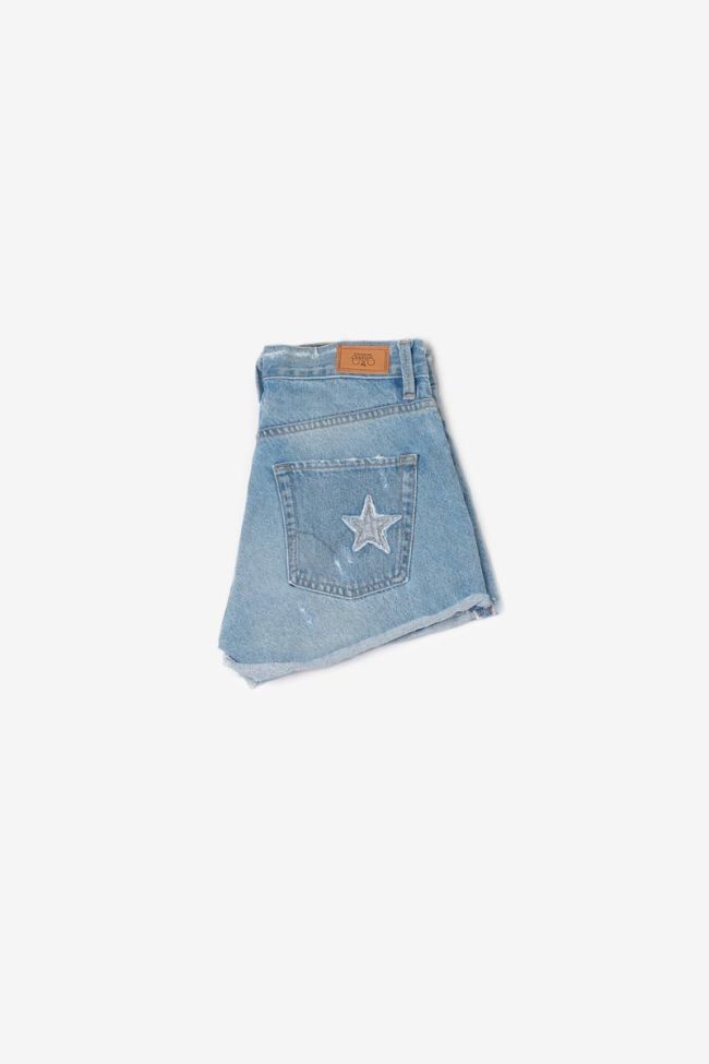 Blue denim Bastille shorts