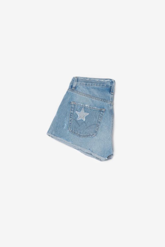 Blue denim Bastille shorts