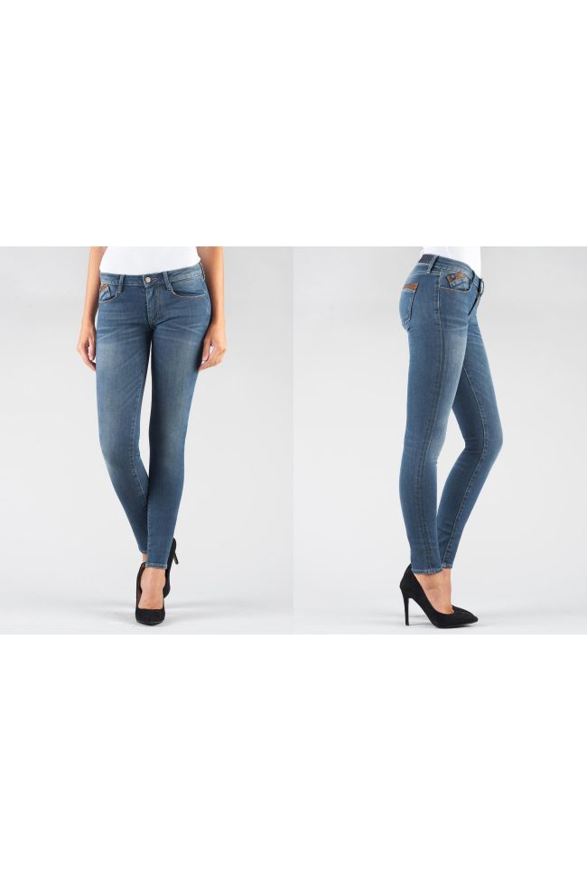 Jeans Power Skinny Bleu Moyen