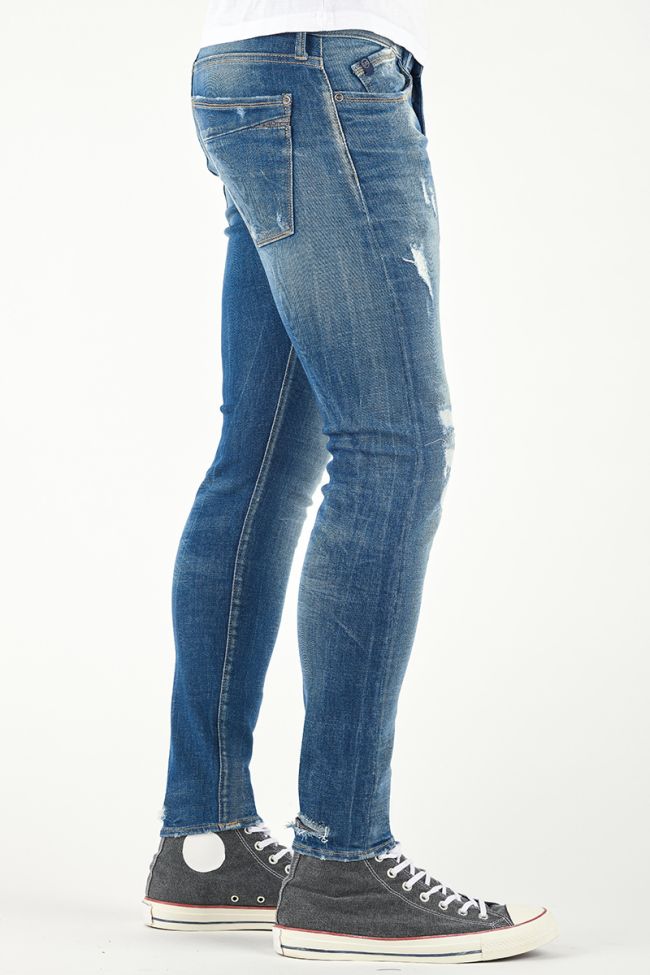 Jeans Power Skinny Bleu Vintage