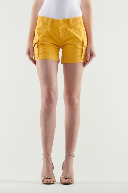 Yellow Tokio short shorts