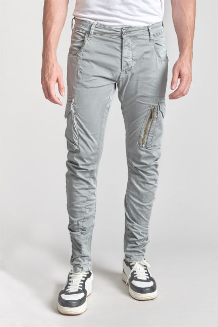 Grey Alban cargo trousers