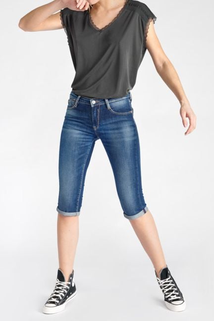 Mandy blue capri pants