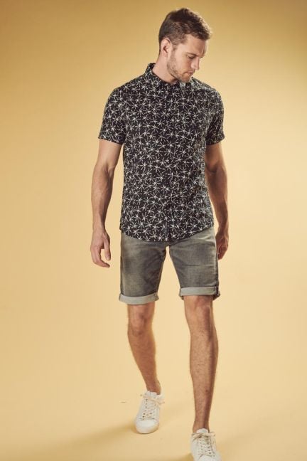 Bermuda Jogg If gris délavé