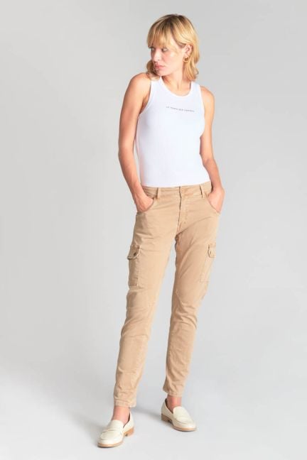 Camel Rivera cargo trousers