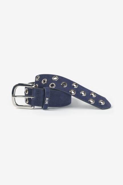 Navy suede Minog belt