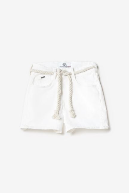 White Tiko high-waisted shorts