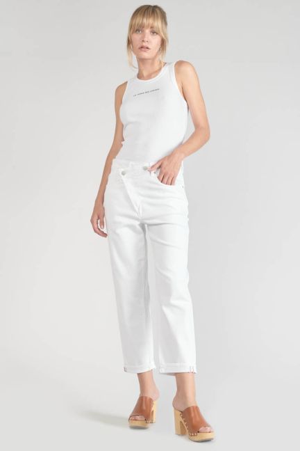 Jeans boyfit Cosy 7/8th white 