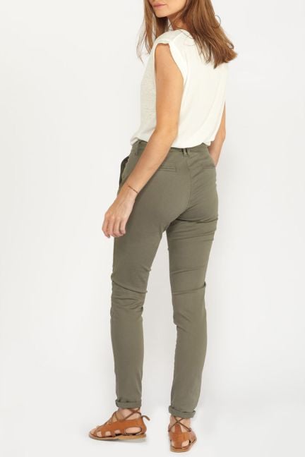 Khaki Dyli trousers