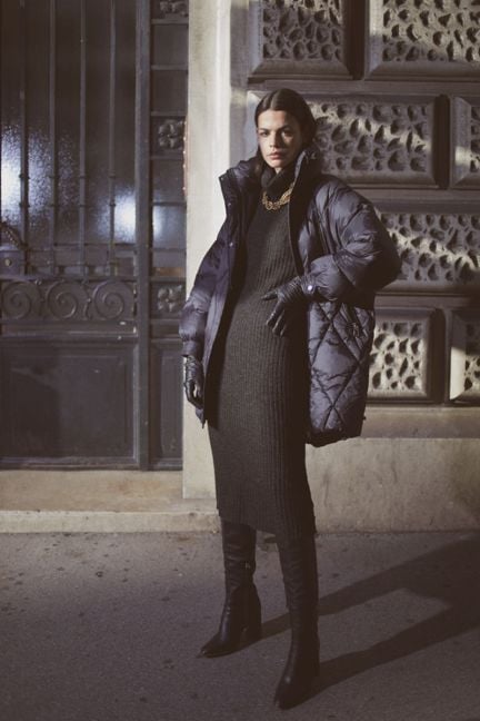 Black Dotti down jacket