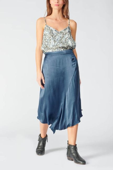 Long jeans blue Lively skirt
