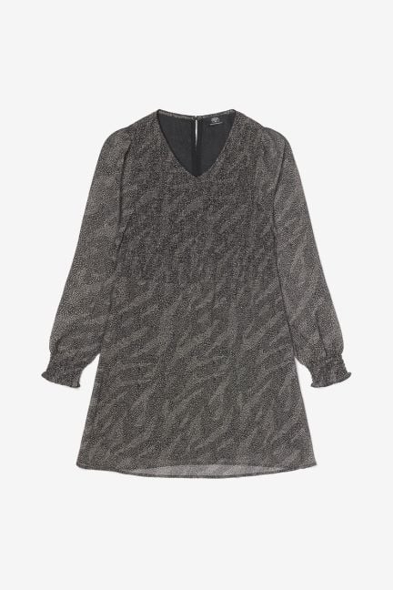 Black animal print Berenigi dress