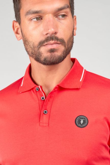 Coral Aron polo shirt