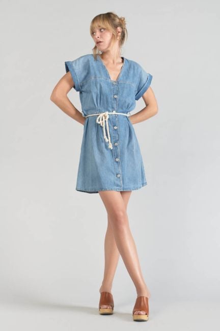 Blue denim Eourres dress