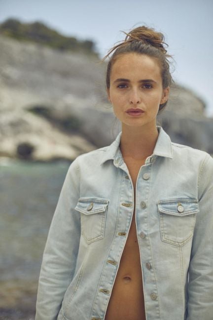 Very light blue Lilly denim jacket