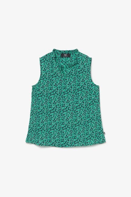 Green print Safiyagi top