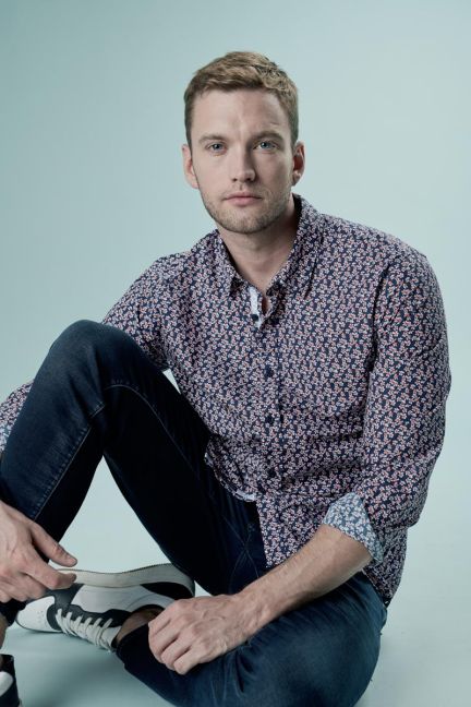 Chemise Floy à motif fleuri rouge