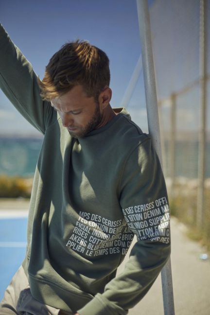 Khaki Riol sweatshirt