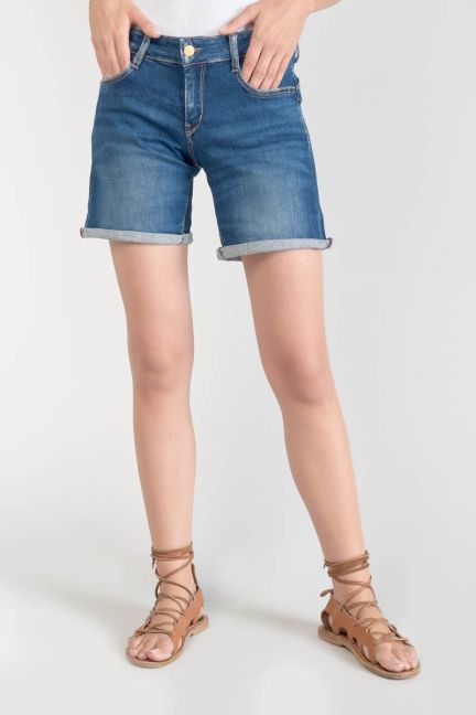 Short Paola en jeans bleu