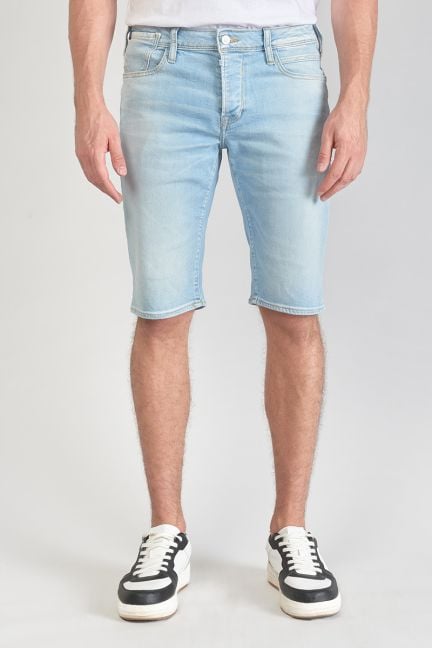Bermuda Laredo en jeans bleu clair délavé