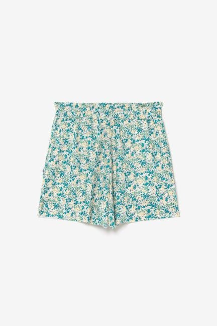 Green floral Oxagi shorts