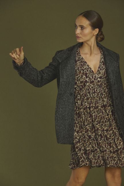 Snakeskin print Mihabel dress