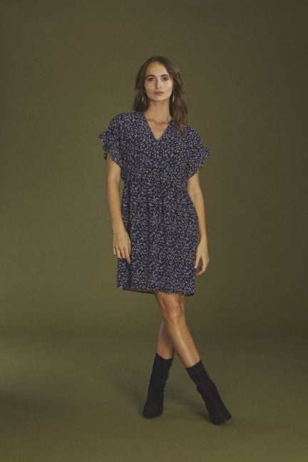 Leopard print Paola dress