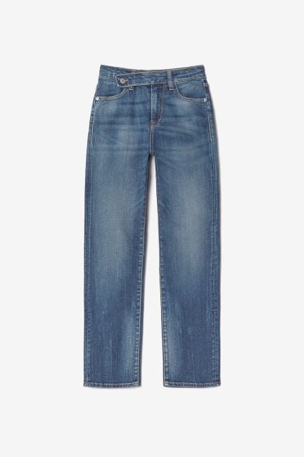 Jeans 400/14 mom Basic high waist 7/8th blue N°2