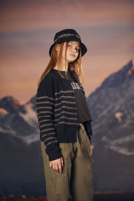 Wool blend Morkagi cardigan