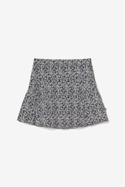Midnight blue and white floral Onourisgi skort