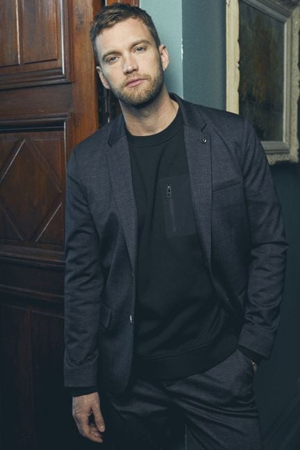 Dark grey checked Natice suit jacket