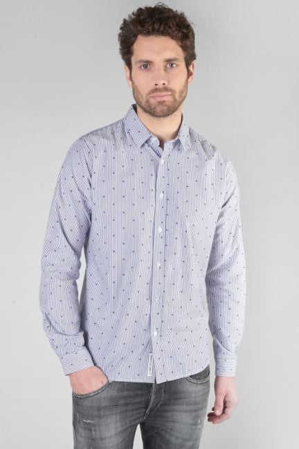 Chemise à rayures Stars avec motif étoile