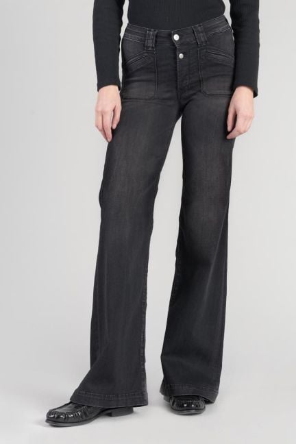 Jeans pulp flare Favart high waist black N°1