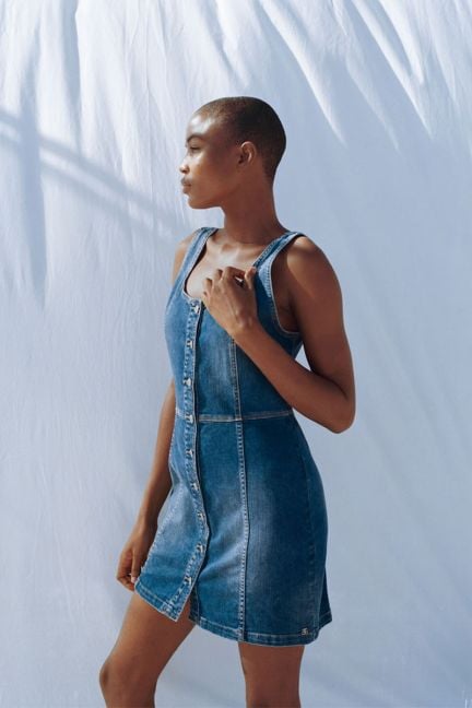 Blue denim Tirana dress