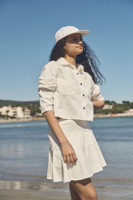 Embroidered Shelagi skort