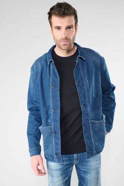 Faded blue denim Carvos jacket