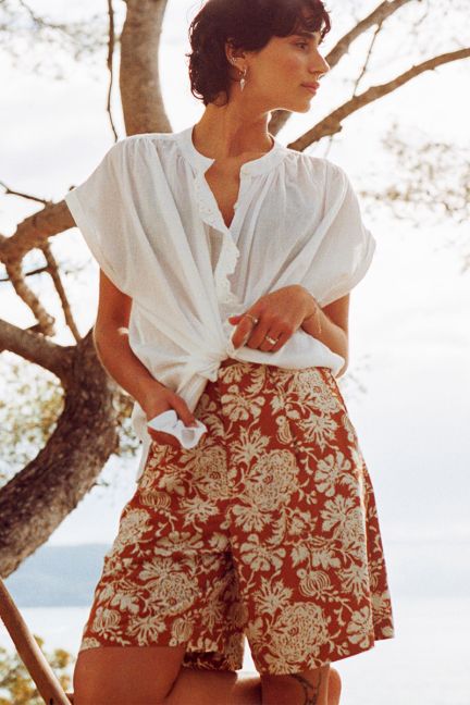 Short Neotine à motif